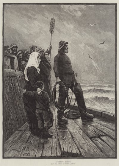 An Anxious Moment by Julius Mandes Price